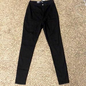 Fashion Nova Super High Waist Denim Skinnies